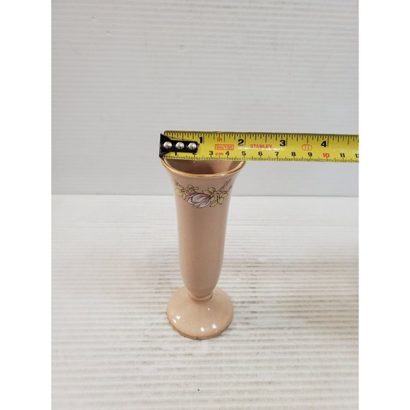 Vintage Porcelain Vase - Floral - Trim - Mangolia - sadler England - Picture 9 of 10
